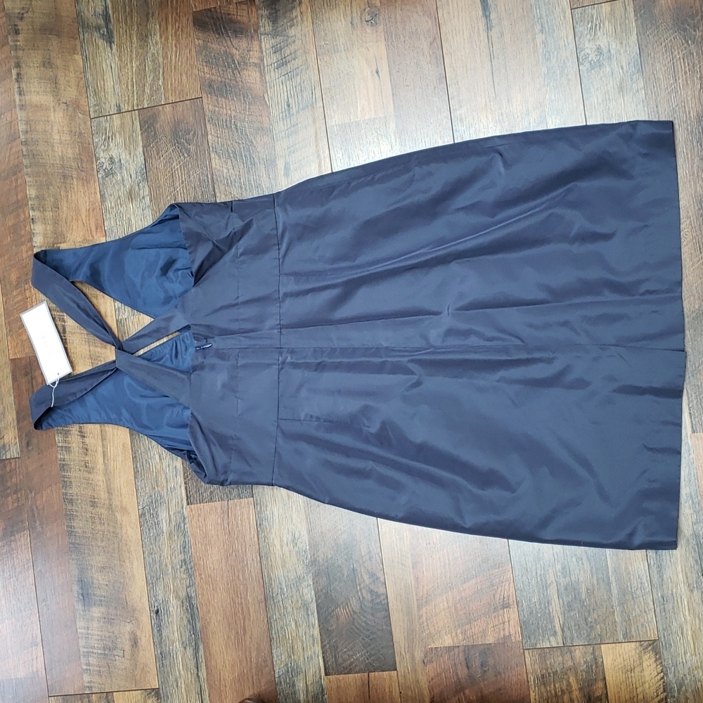 J. Crew Blue Sheath Halter Dress for Cocktail - Picture 2 of 5